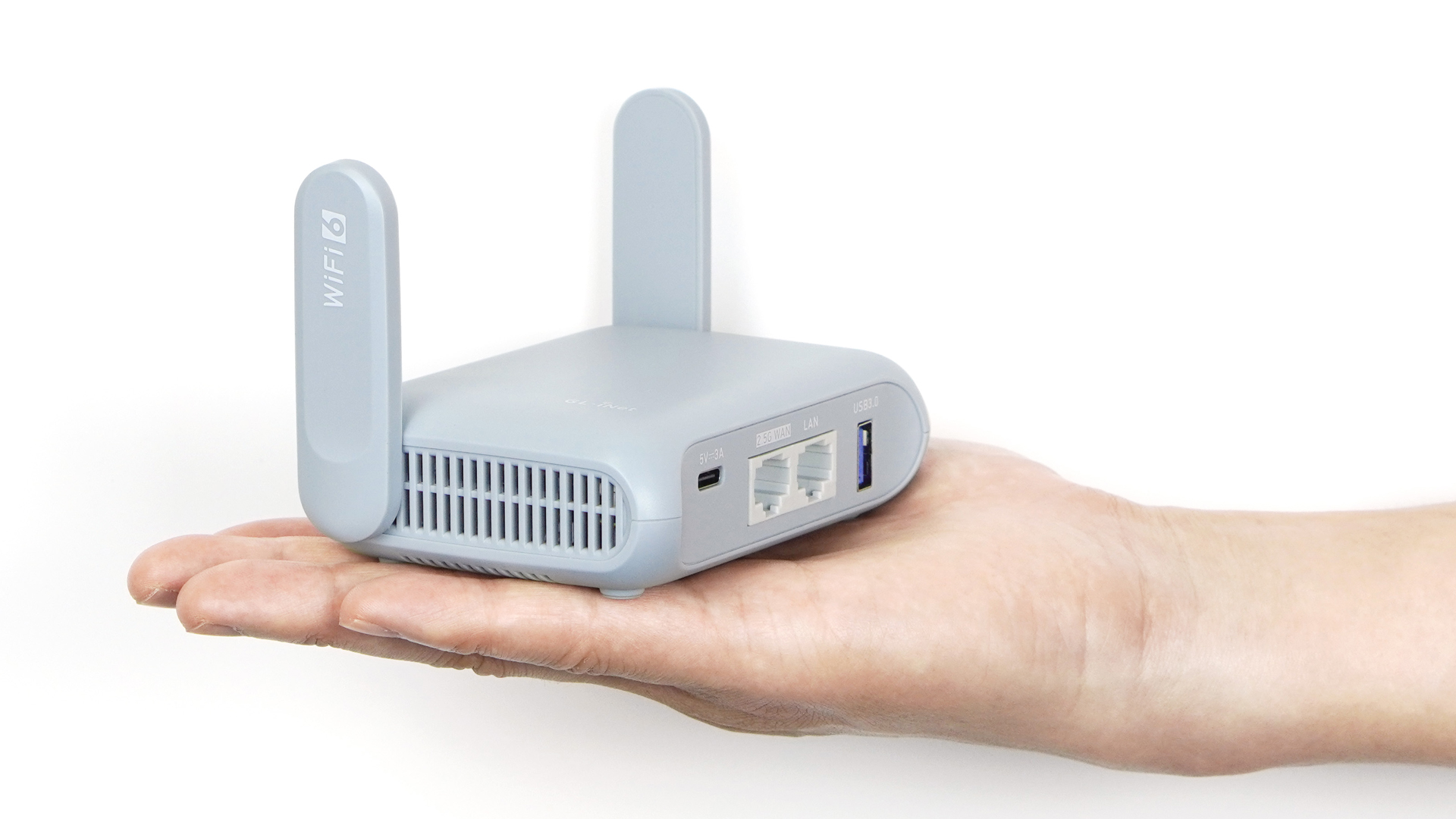 Pocket-Sized AX3000 Wi-Fi 6 Travel Router with 2.5G WAN Port — GL