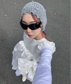 maison lulu pinot ニット帽 gray - メルカリ