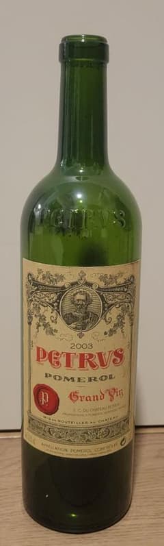 ☆(空瓶) ペトリュス 2003年☆ - メルカリ ☆(空瓶) ペトリュス 2003年☆