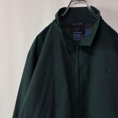イングランド製 フレッドペリー スウィングトップ Lサイズ グリーン
