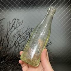 骨董 大正 炭酸飲料瓶 伊藤常三郎 星矢印※レモンサイダー 飴色ゆらゆら