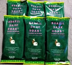 最安値□カルディBRAZIL DARK ROAST 6袋 - メルカリ