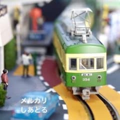 江ノ電 腰越駅 鉄道ジオラマ展示台 Nゲージ 鉄コレ 鉄道模型 ジオコレ