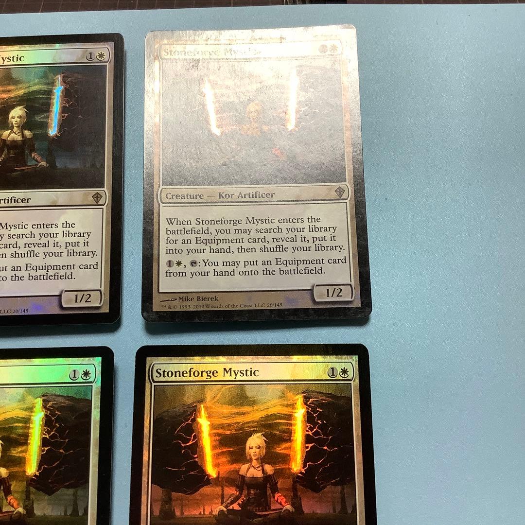 石鍛冶の神秘家/Stoneforge Mystic WWK英語foil4枚セット