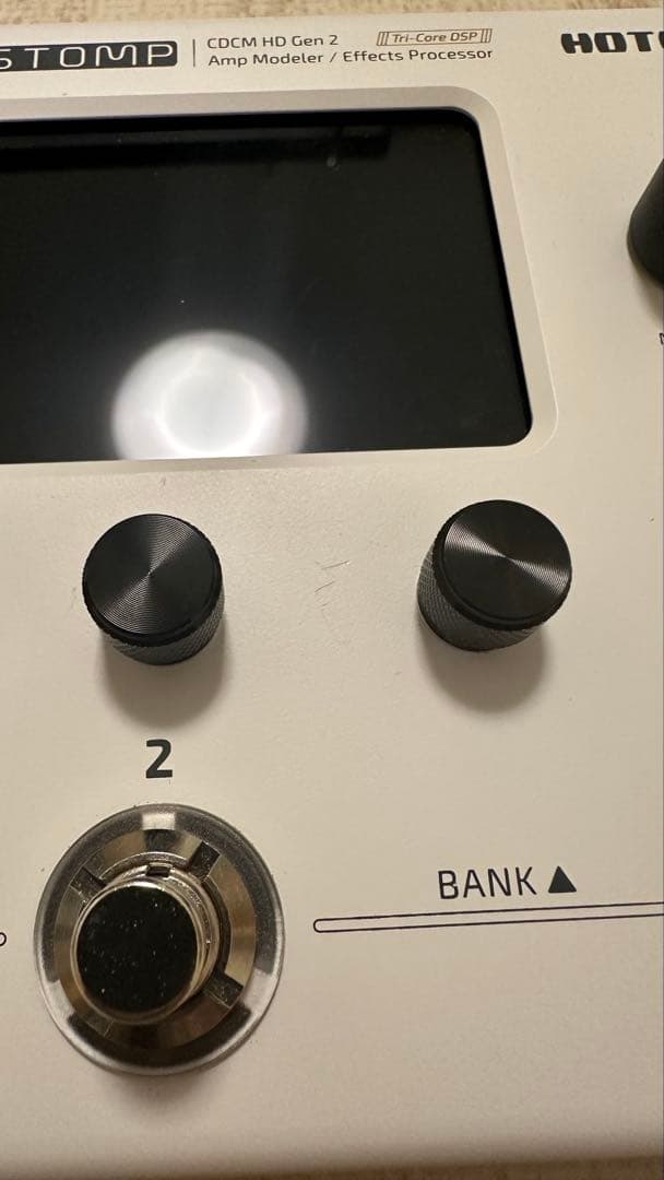 Hotone Ampero II Stomp ギターエフェクター