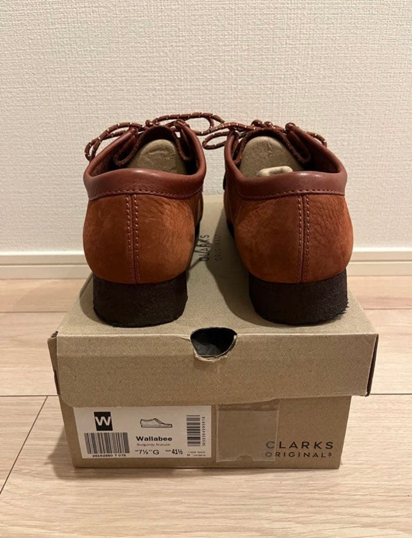 CLARKS WALLABEES クラークス ワラビー ワインレッド メープル