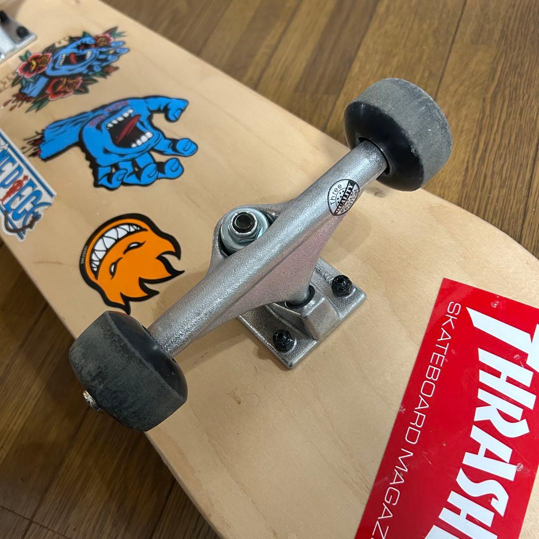 良品 スリーウェザー 8インチ スケボー スケートボード コンプリート