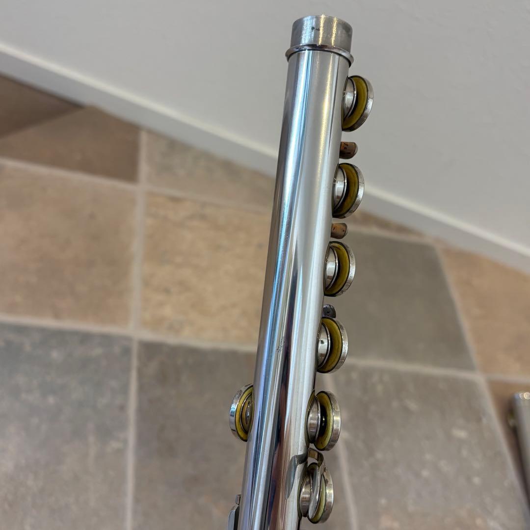 【良品】ムラマツフルート MURAMATSU M-70 リップ銀製 洋銀