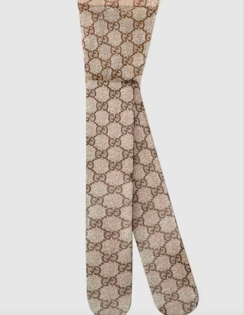 GUCCI グッチタイツ　正規品　新品未使用　GGプリント