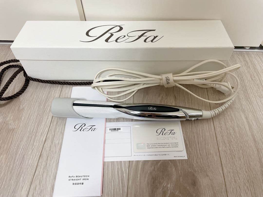ReFa リファ ビューテックストレートアイロン 美品 RE-AC02A - メルカリ