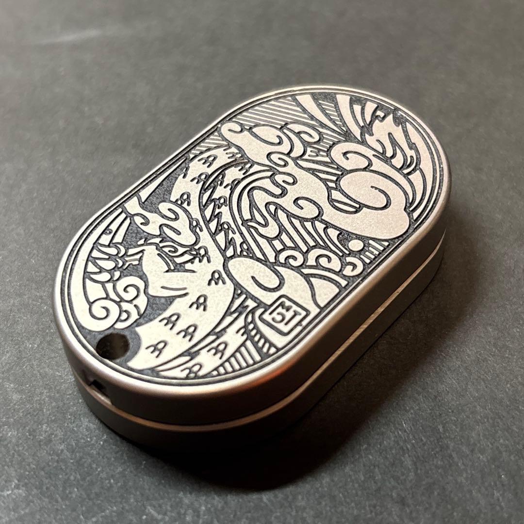 金属製 ドラゴンフィジェットトイ EDC ハンドスピナー