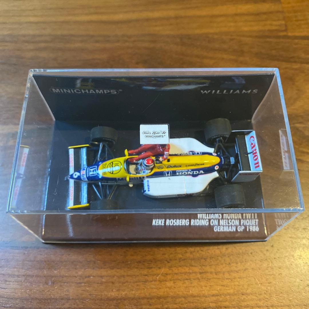 ケケ・ロズベルグ ライドオン ネルソン・ピケ ウィリアムズ ホンダ FW11