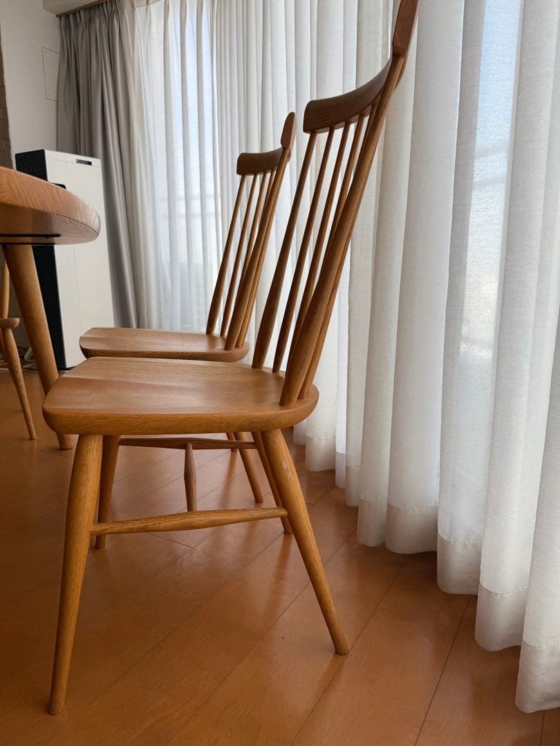 ジャム　ダイニングテーブルセット　テーブル、椅子4つ、ベンチ