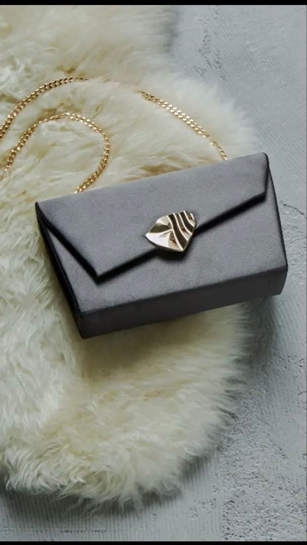 niana ブラスカットフラップバッグ 結婚式 二次会 フォーマル オケージョン