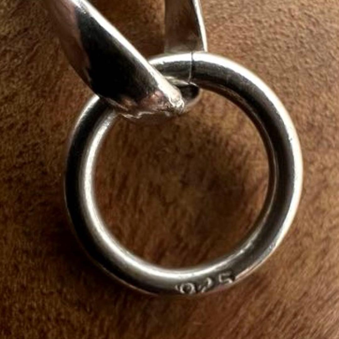 USヴィンテージ シルバー ウェーブリンク ブレスレット 925