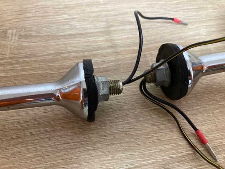 イナドメ W3タイプウインカー ボディ ロングステーセット W400 W650