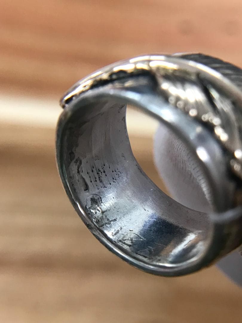 リング WING HANDS K10/SV #14