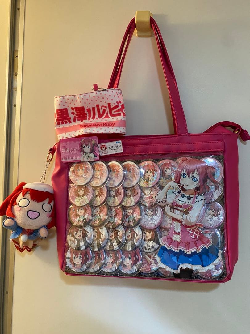 ラブライブサンシャイン Aqours 黒澤ルビィ 痛バ 缶バッジ