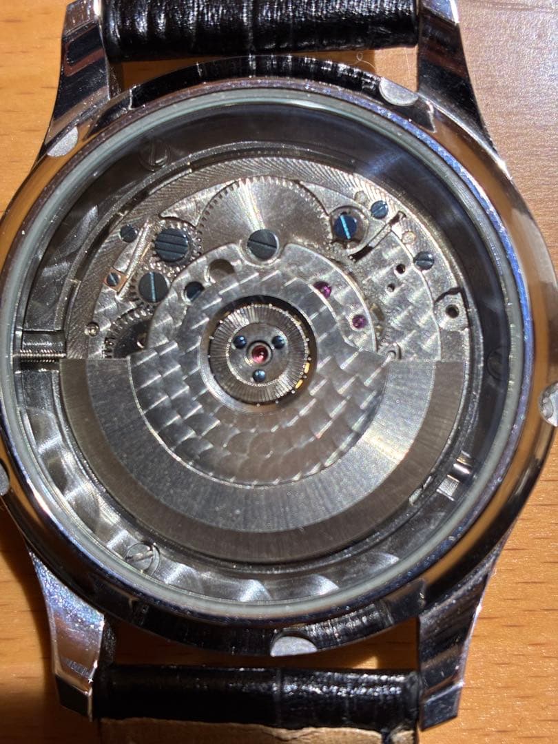 新品同様PARNIS 自動巻　パワーリザーブ　レトログラードカレンダー