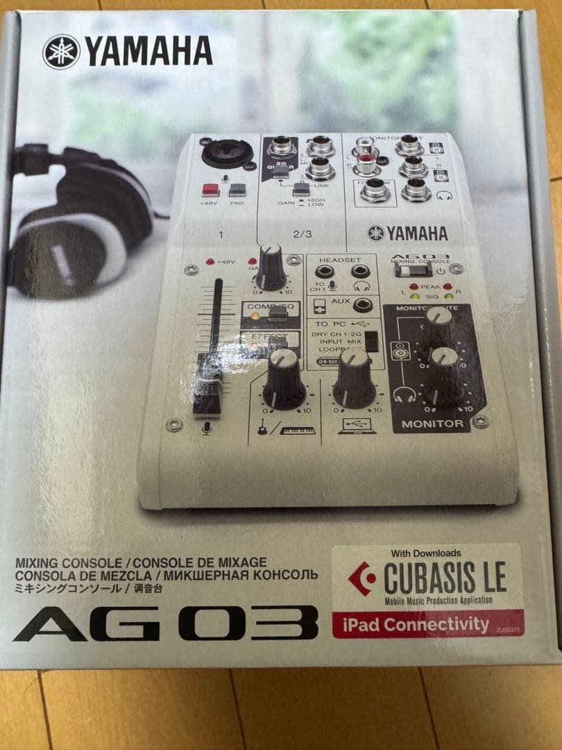 YAMAHA AG03 ミキシングコンソール - メルカリ