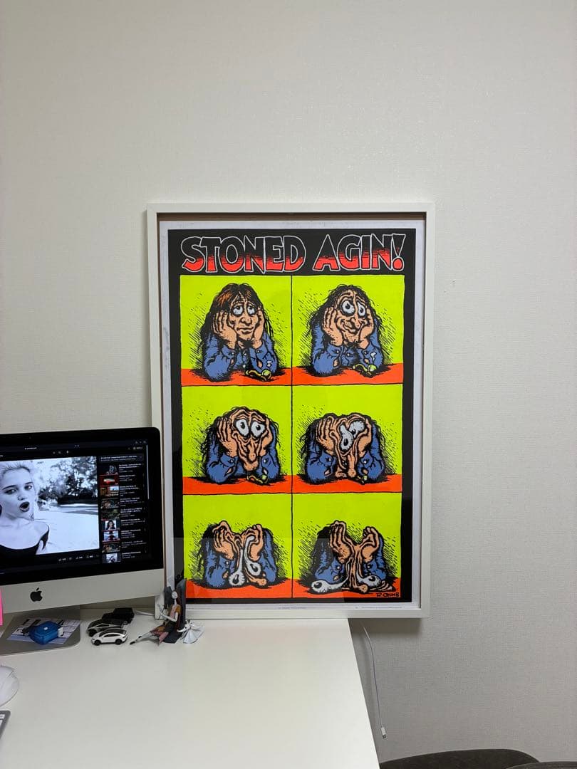 ロバートクラム stoned agin! Robert crumb ポスター