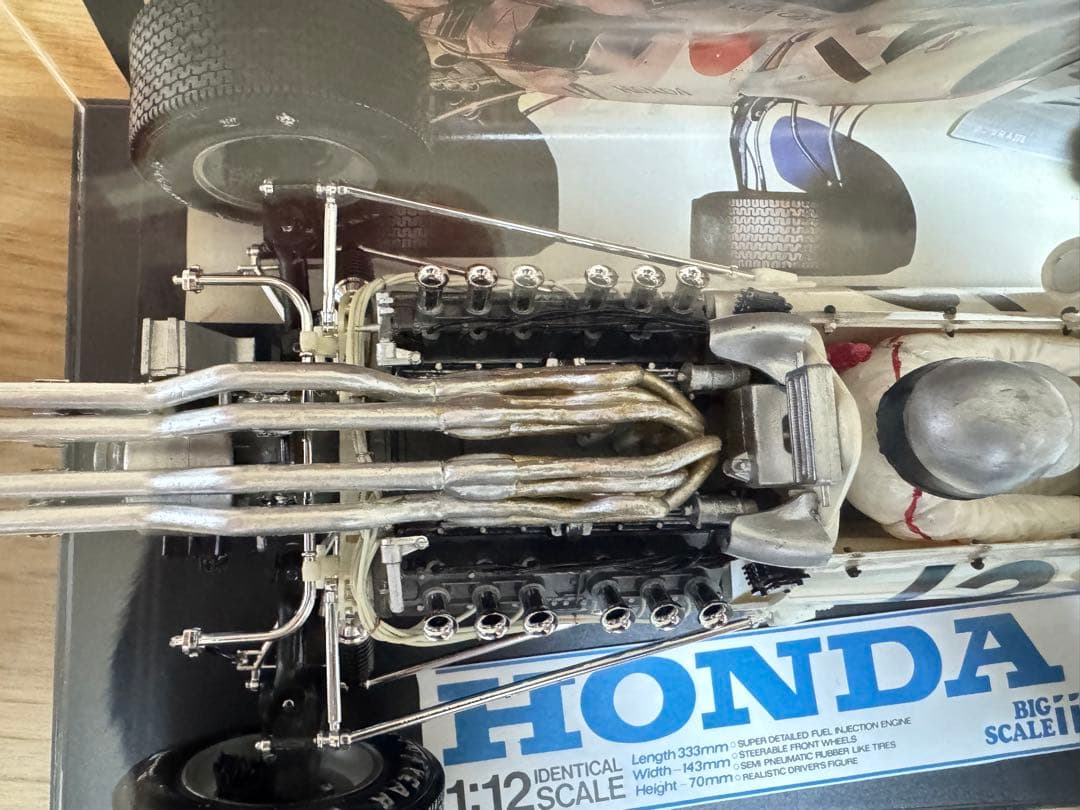 タミヤ 1/12 ホンダ RA272 1965 F1 人形付 完成品モデル