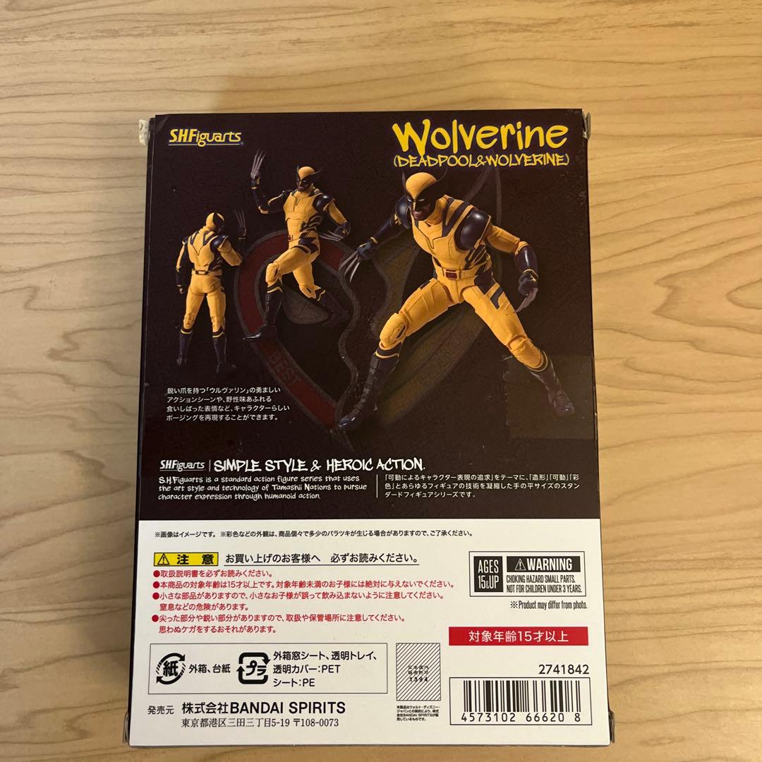 【即購入可能】デッドプール　ウルヴァリン　フィギュア　s.h.figuarts