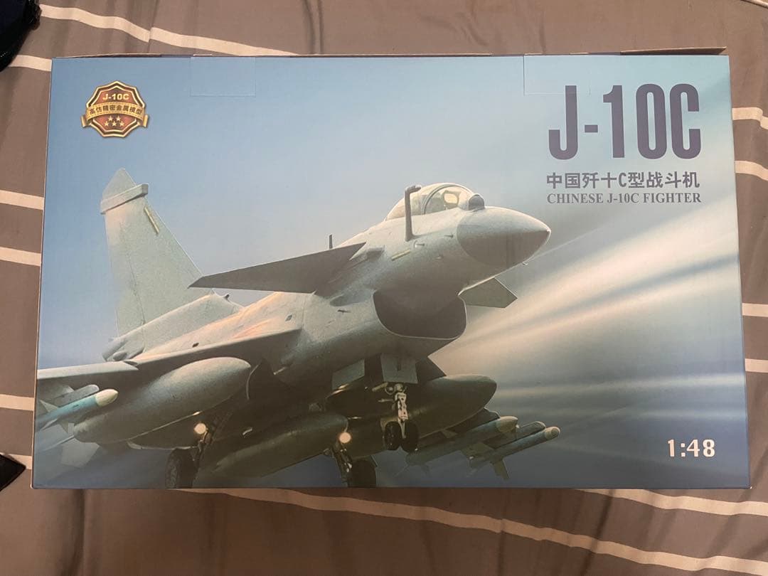 希少品】J-10C 戦闘機 中国人民解放軍 空軍 1/48 精密モデル