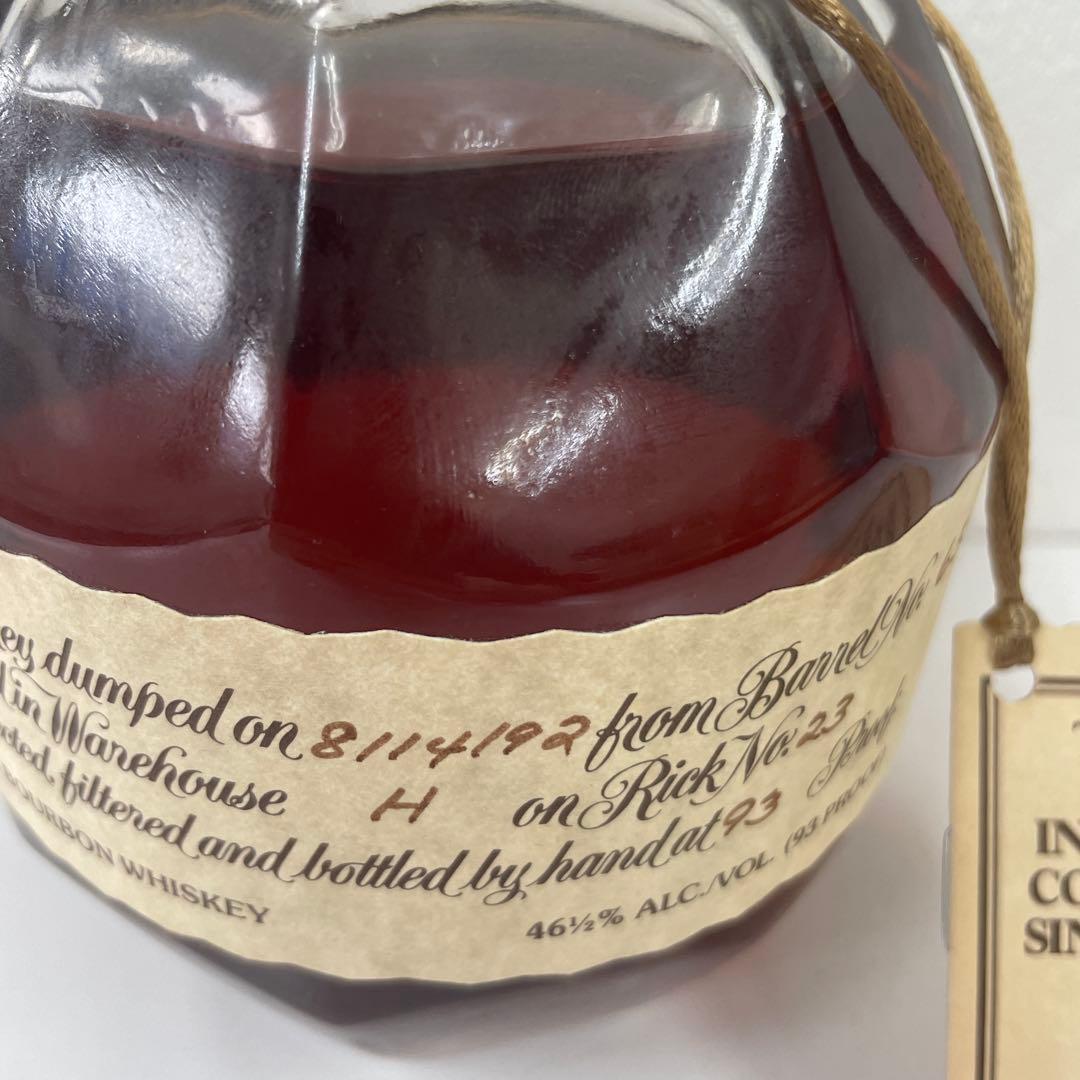 ブラントン ウィスキー 750ml バーボン whiskey 1992年冊子付き