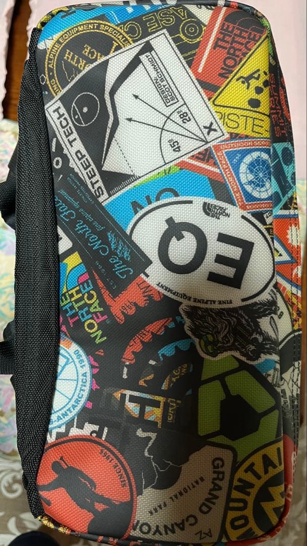 【極美品・廃盤】THE NORTH FACE ステッカープリントヒューズボックス