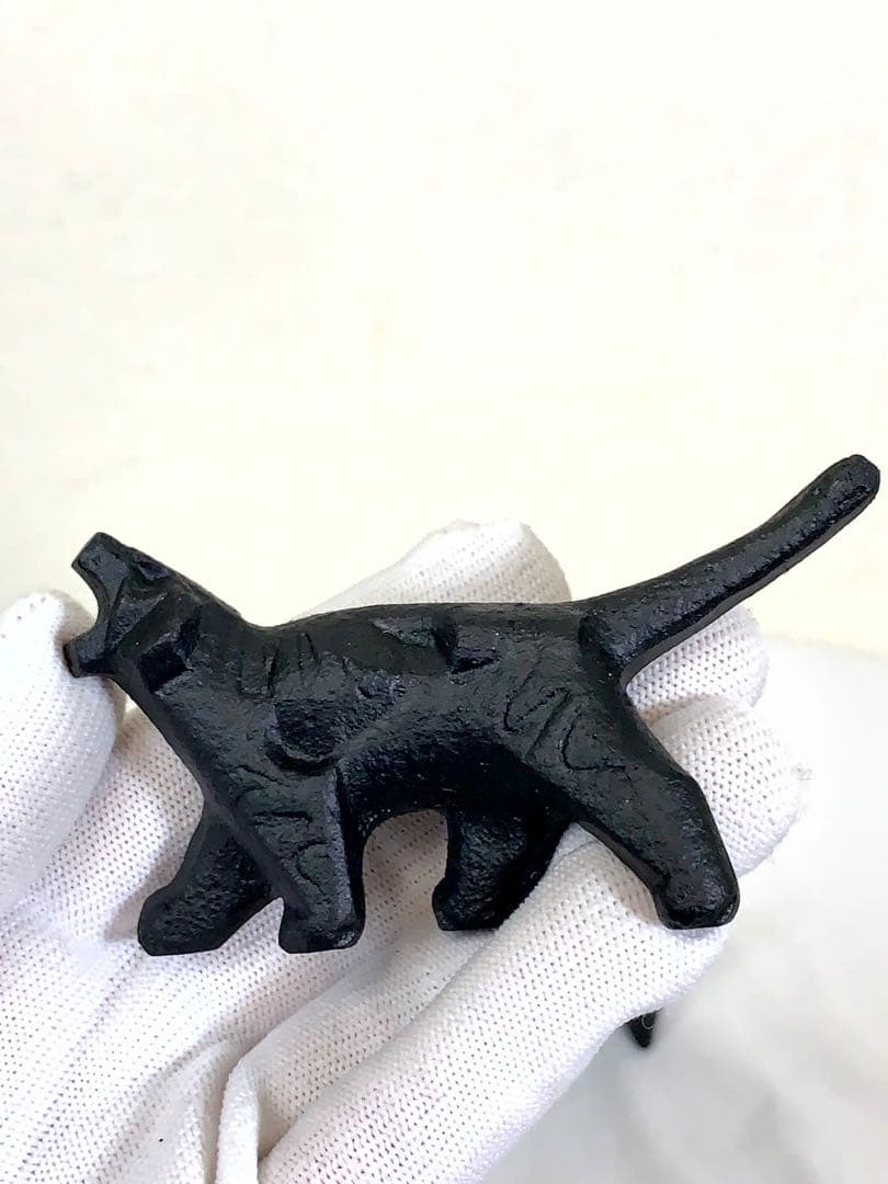 未使用】三枝惣太郎十二干支置き物鉄製飾り物文鎮ペーパーウェイト