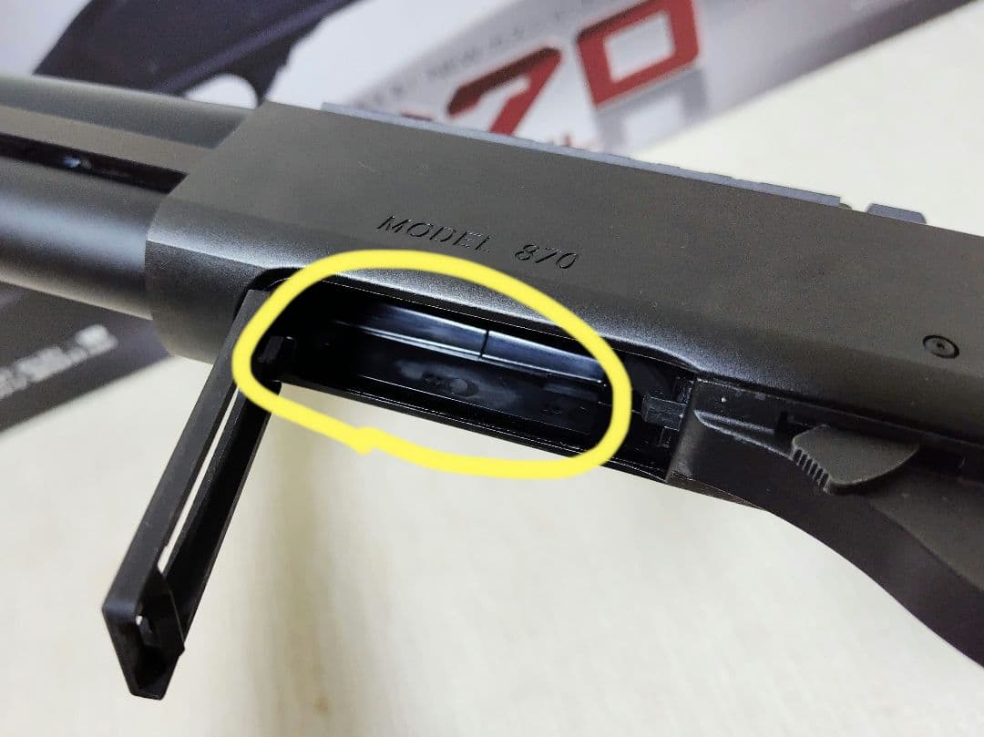 【ヒロ 】東京マルイ M870タクティカル(ショットシェル3本付き)