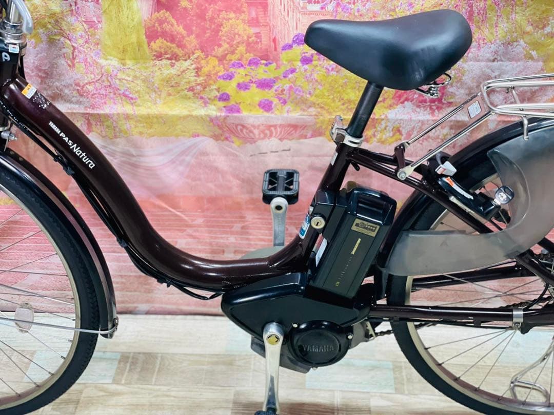 K2921 電動自転車ヤマハ ママチャリ 26インチ パスナチュラ 送料無料