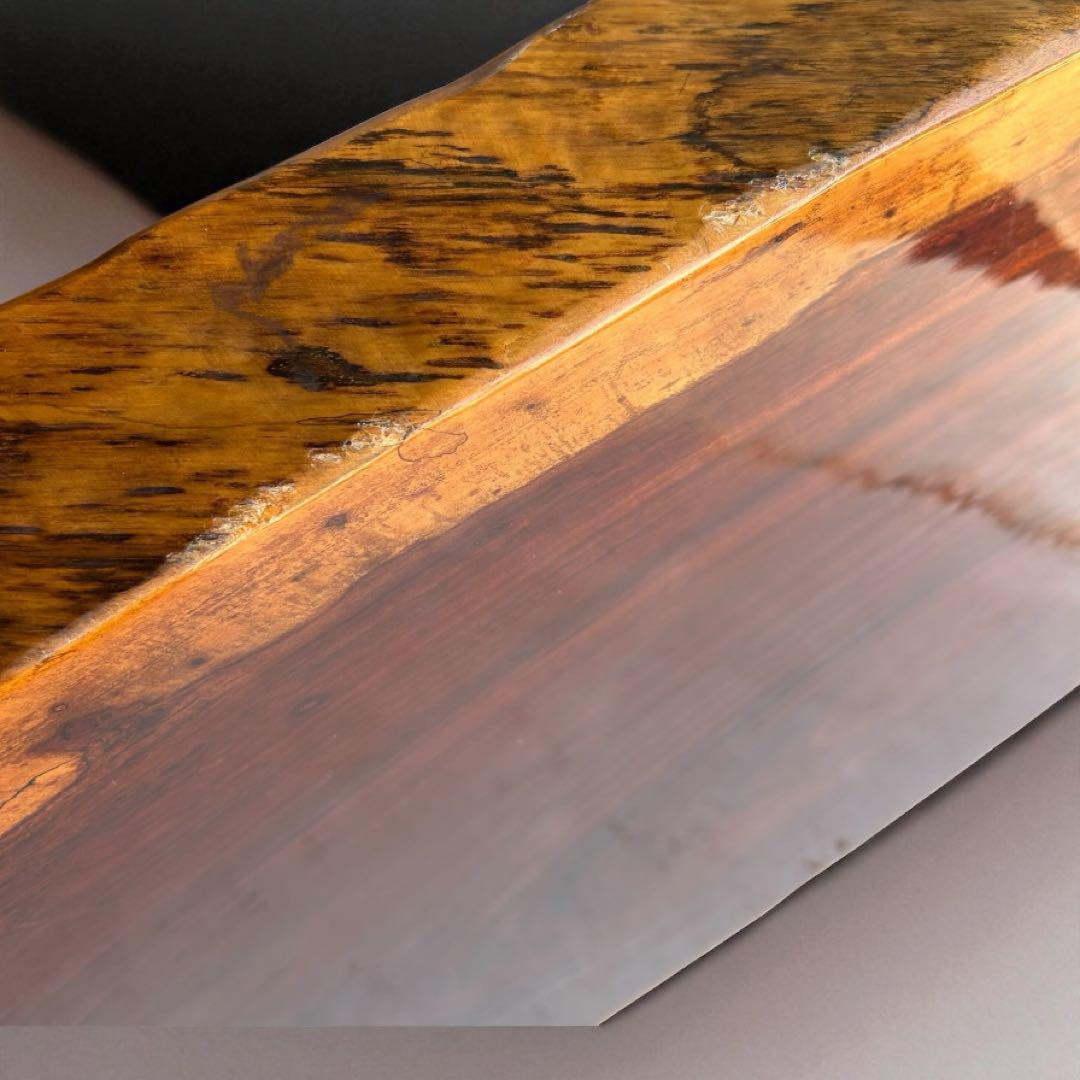 花梨✨一枚板テーブル 高級無垢材 ローテーブル 座卓 和モダン 天然