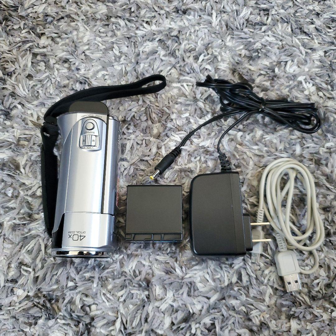 【美品】JVC GZ-HM690-S ビデオカメラ