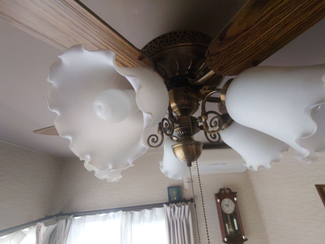 クラシックシーリングファン 5灯5枚羽