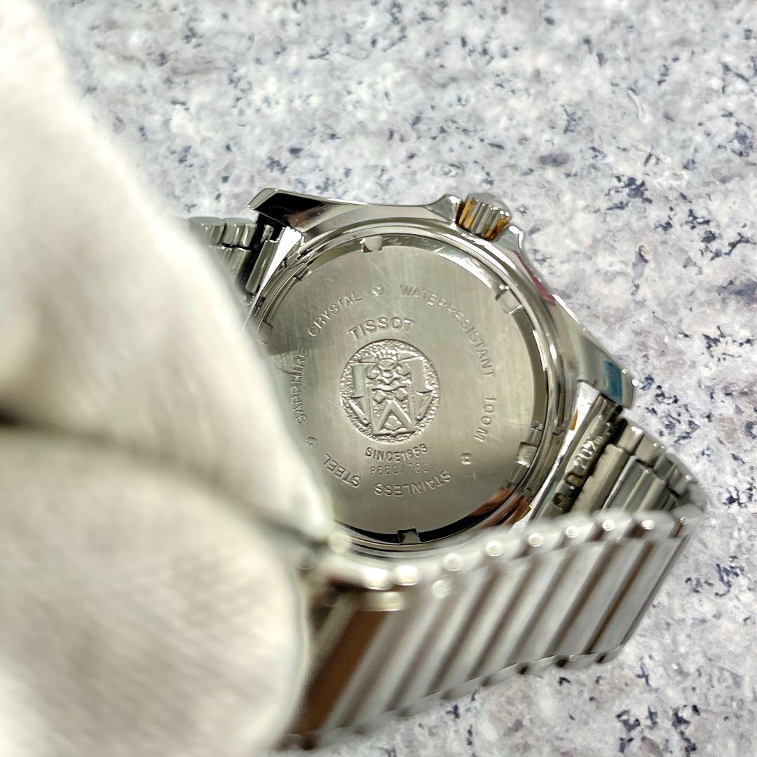 ティソ PR100 替えベルト 稼働 TISSOT シルバー ゴールド クォーツ