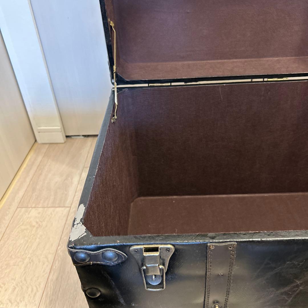 アンティーク調　宝箱　スツール　収納　トランクBOX