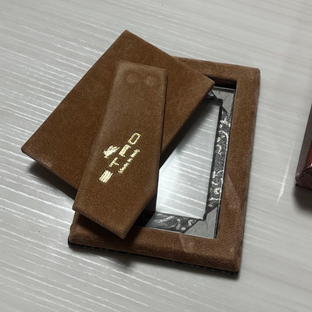 ETRO/エトロ ペイズリー柄 写真額縁 専用ケース付き