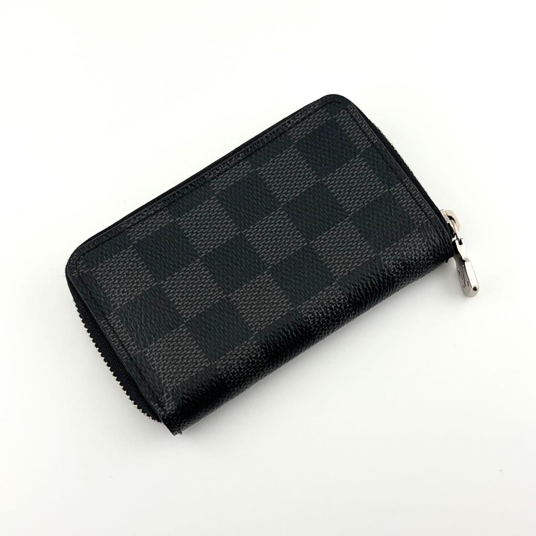 【美品】ルイヴィトン ダミエグラフィット ジッピーパース ケース