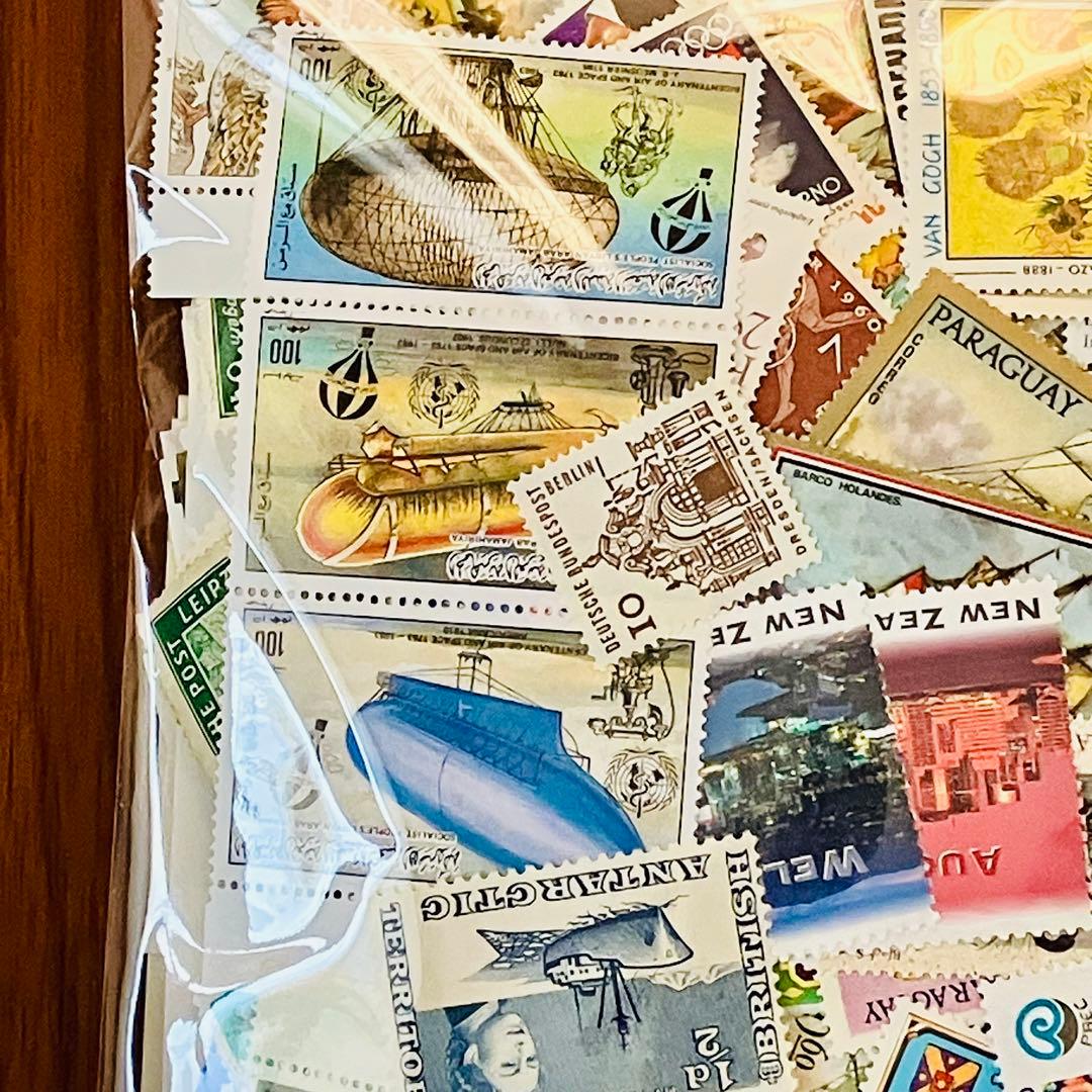 海外 外国 世界の切手 未使用 大量275gおまとめセット ヴィンテージ