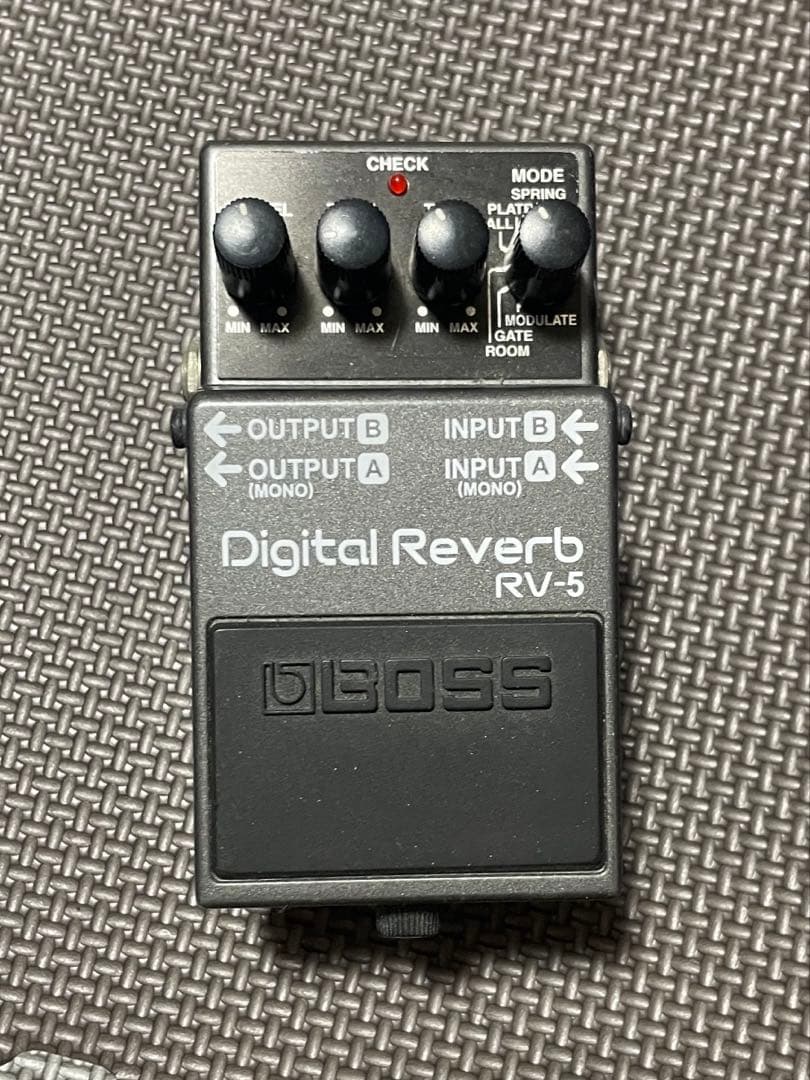 ギター Boss RV-5 Digital Reverb Boss RV-5 Digital Reverb Guitar Effect Pedal USED - The Music Den