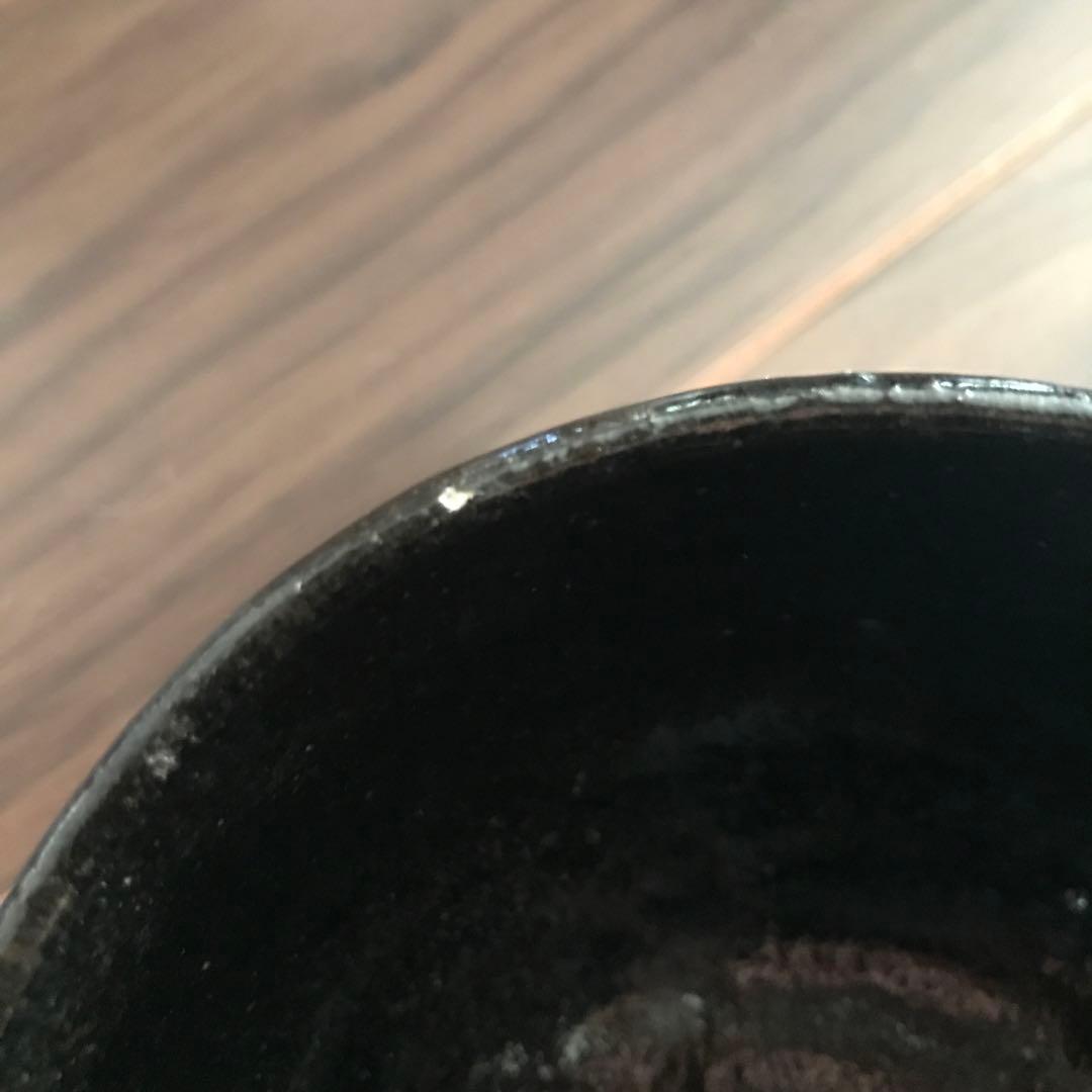 黒楽銘「青苔」十代旦入 仕覆入り 三重箱 貴重品