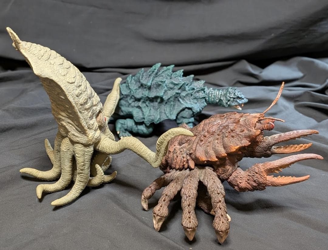 大怪獣シリーズ東宝怪獣総進撃ゲゾラ＆ガニメ＆カメーバ（バンダイ