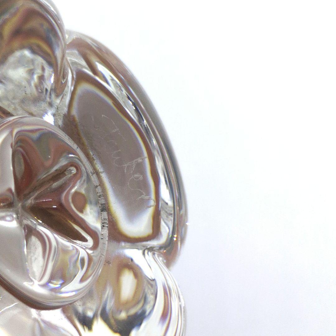 美品】スチューベン リンゴ ガラス オブジェ キムタク クリスタル