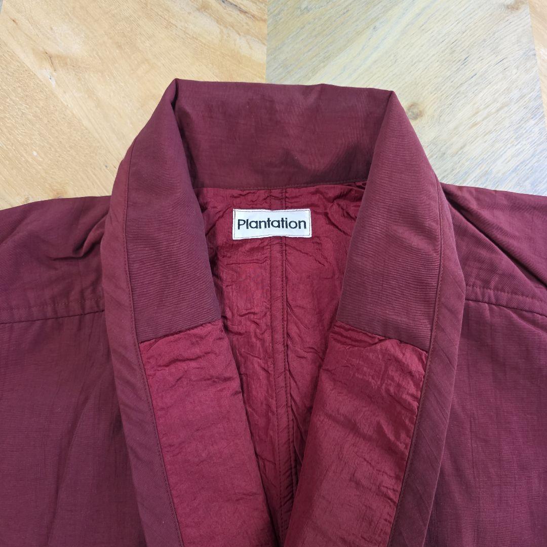 【新品】Plantation イッセイミヤケ バーガンディ ジャケット y58