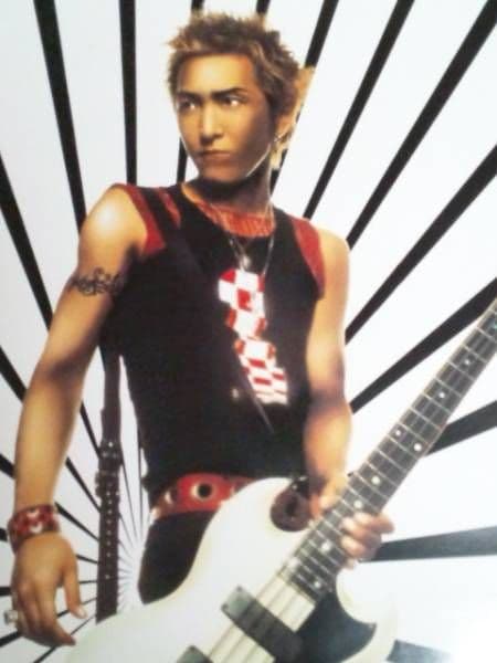 希少！LUNA SEAジェイJさん非売品ESP白ベース紫ポスター小野瀬潤wumf