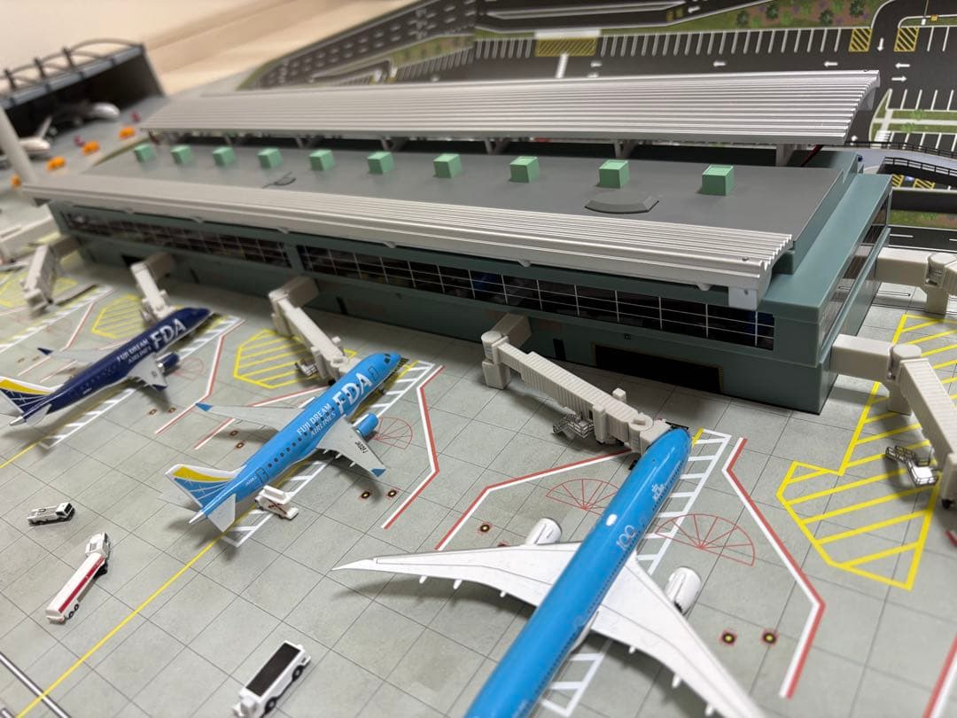 ①GJARPTB2 空港ターミナルビル ②GJAPS006 専用マット セット