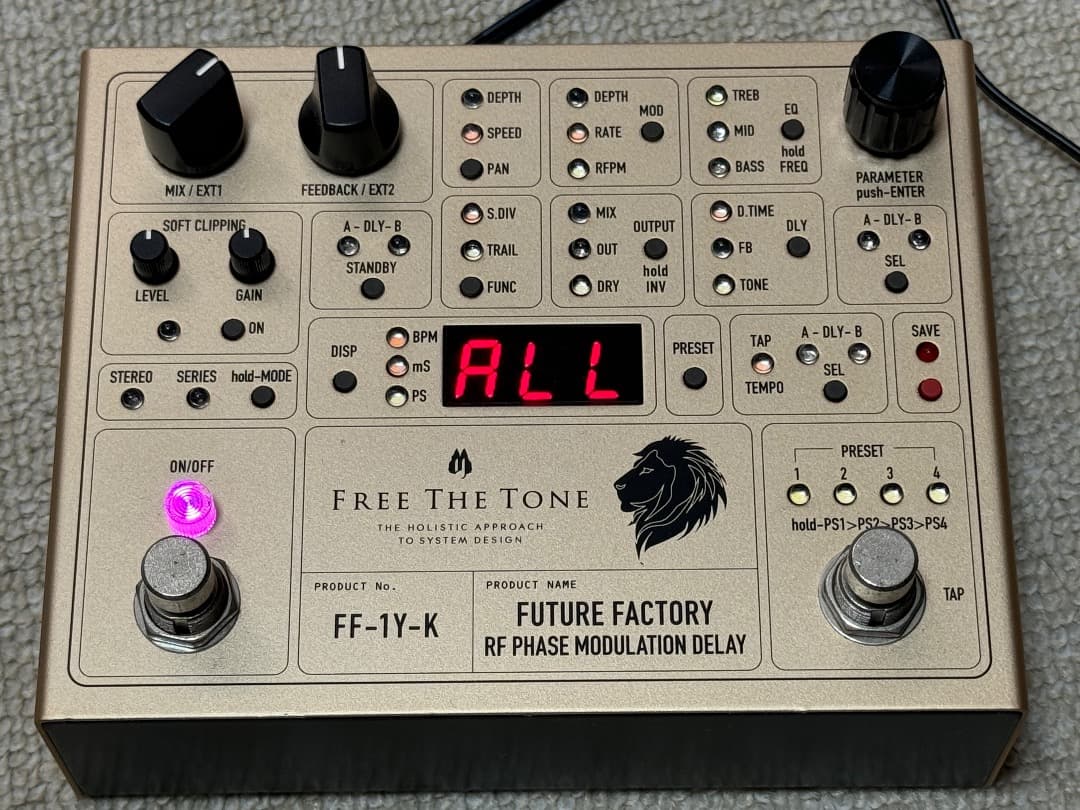 FF-1Y-K FREE THE TONE ラルクKen フリーザトーン