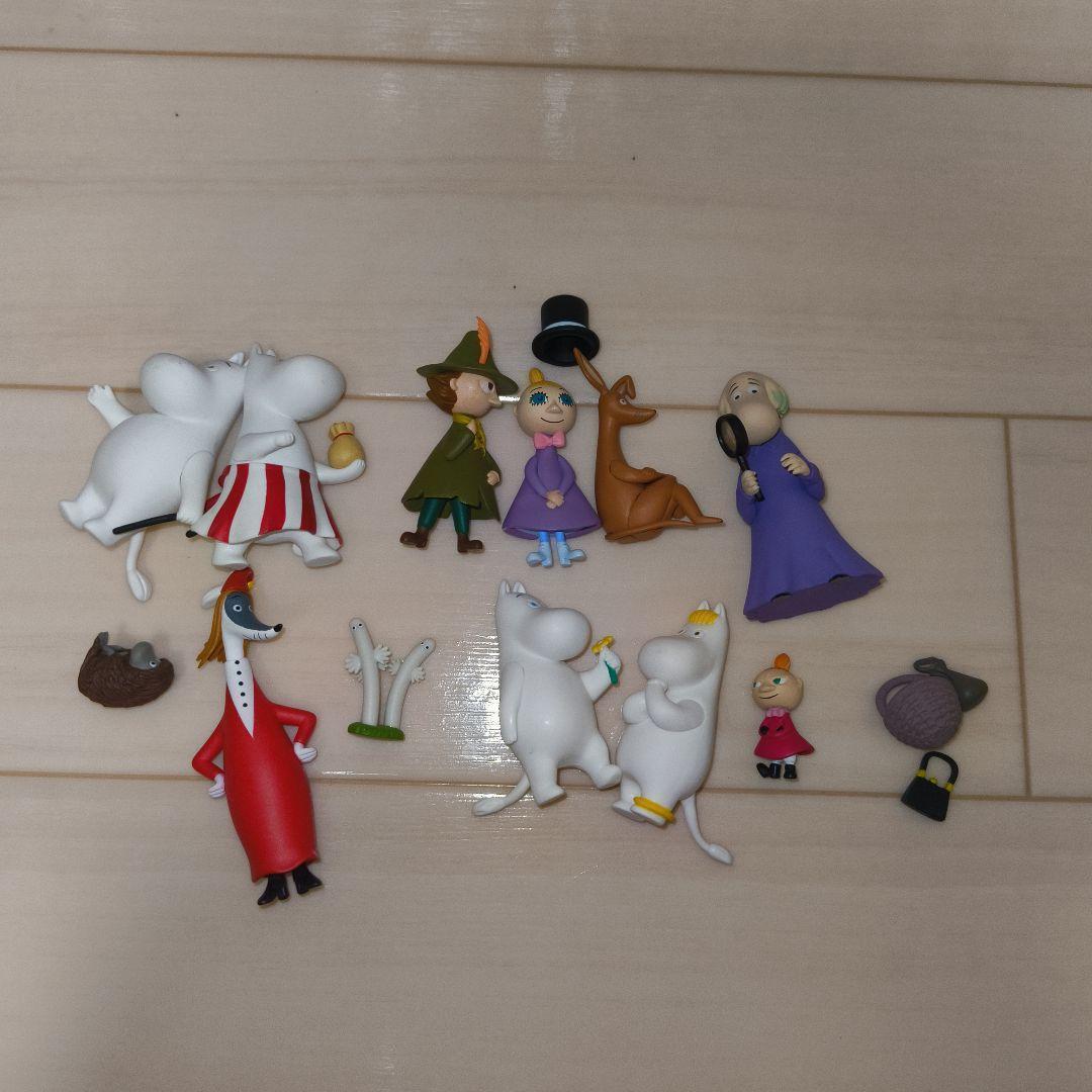 ムーミンハウスをつくる 17～37巻 フィギュア12体 かわいい小物セット